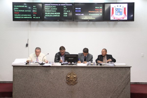 Sessão agitada